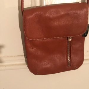 Tan TIGNANELLOgenuine leather Crossbody purse